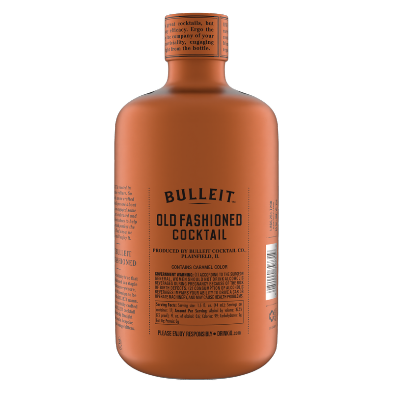 Bulleit Old Fashioned Cocktail 750ml