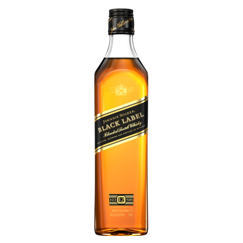 Johnnie Walker Black Label 200ml (80 Proof)