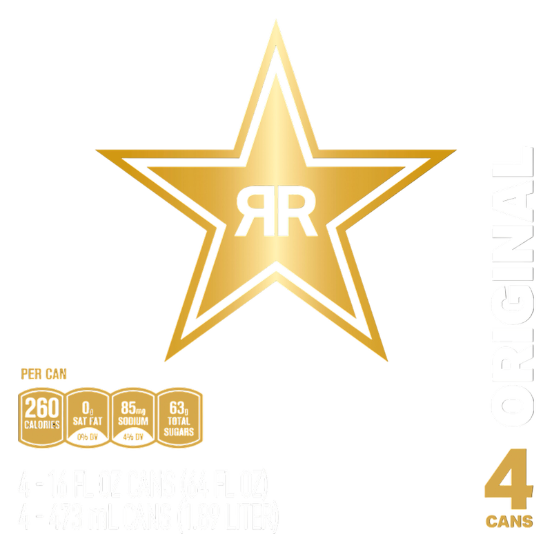 Rockstar Original 4ct 16oz Can- XL