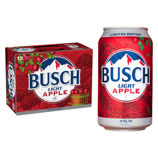Busch Light Apple 12pk 12oz Can