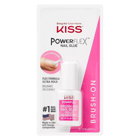 Kiss PowerFlex Brush-On Nail Glue 0.17 oz