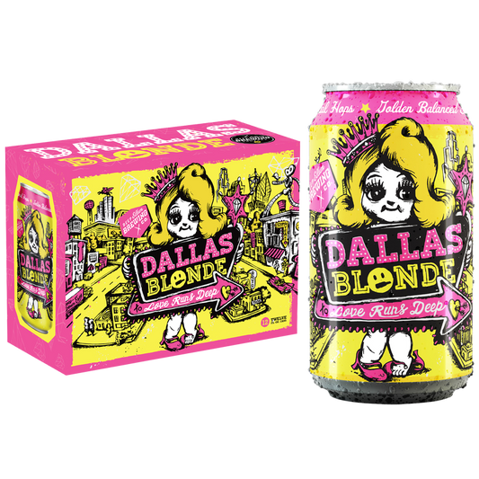 Deep Ellum Dallas Blonde 12pk 12oz can 5.2% ABV