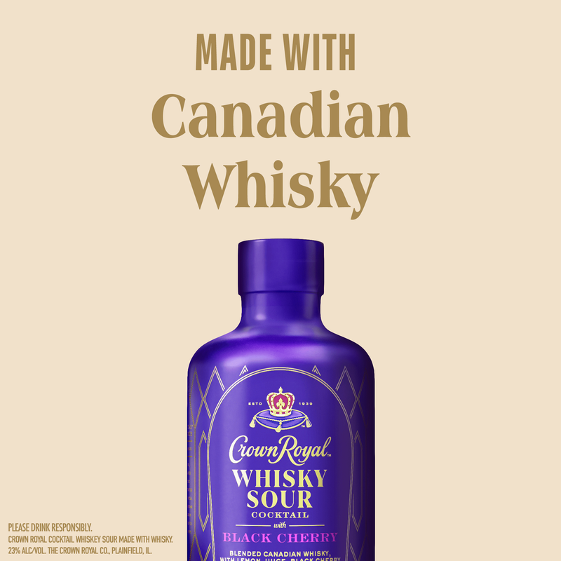 Crown Royal Whiskey Sour Cocktail 375ml
