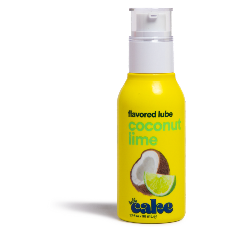 Hello Cake Coconut Lime Flavored Lube