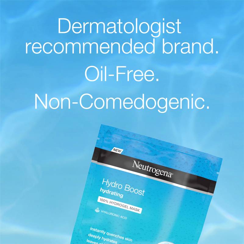 Neutrogena Hydro Boost Hydrating 100% Hydrogel Mask, 1 Oz