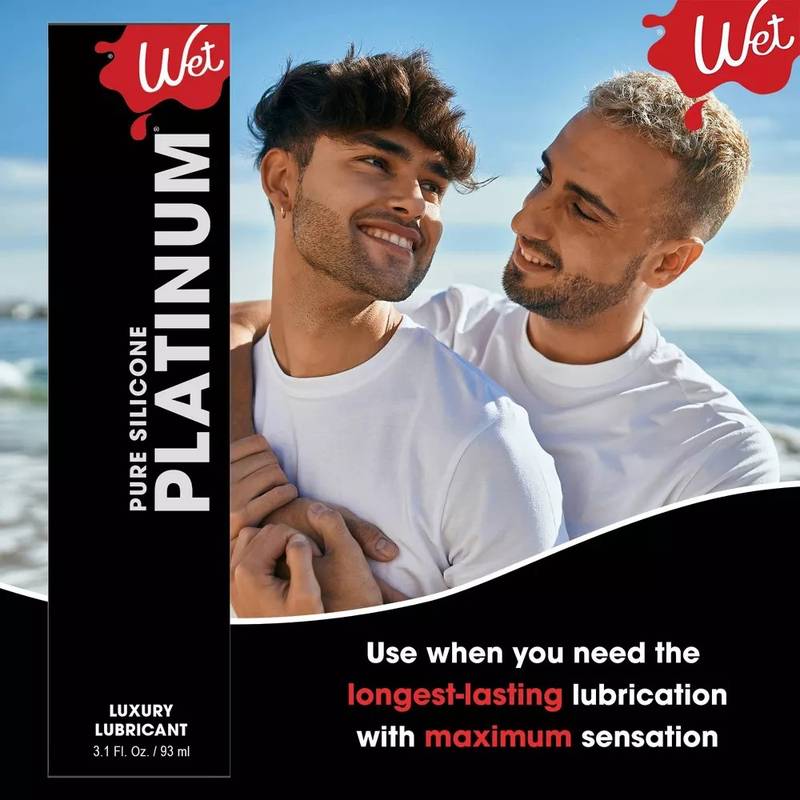 WET Platinum Pure Silicone Personal Lubricant