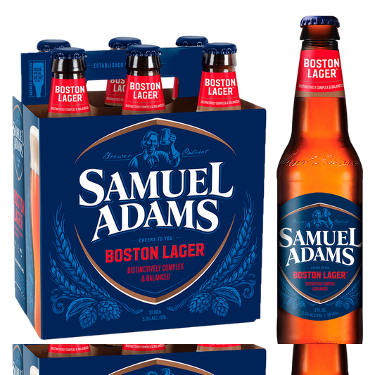 Samuel Adams Boston Lager 4/6 12oz  NR