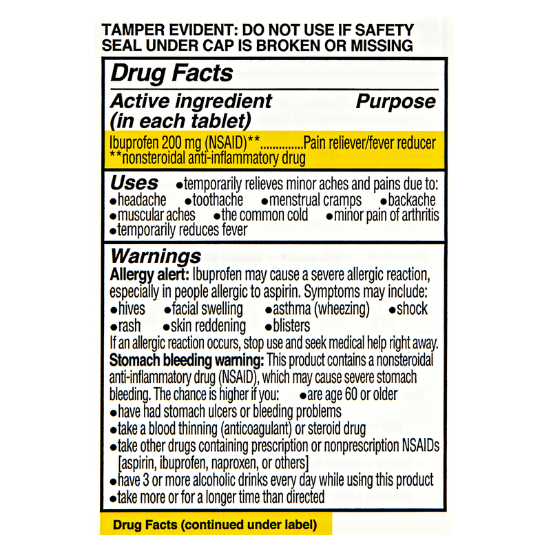 Goodnow Pain Relief Ibuprofen 100 tablets