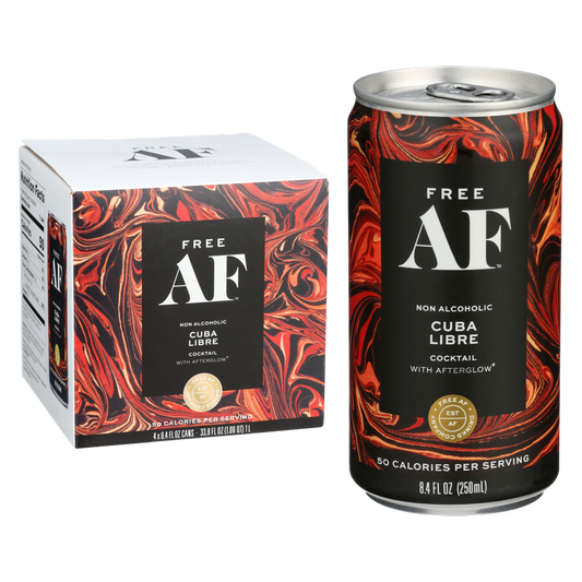 FREE AF Cuba Libre 4pk 8.4oz Can