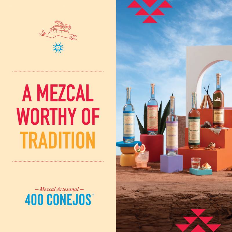 400 Conejos Cuishe Mezcal Joven 750ml (80 Proof)