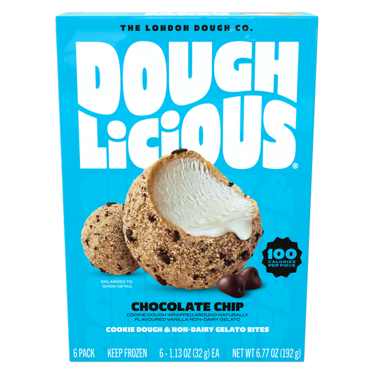 Doughlicious Chocolate Chip Cookie Dough & Gelato Bites 6 ct