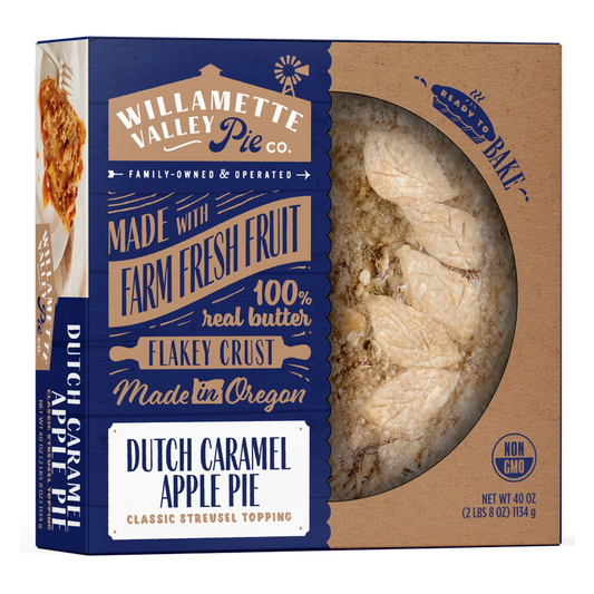 Willamette Valley Pie Co. Dutch Caramel Apple Pie, 40 oz
