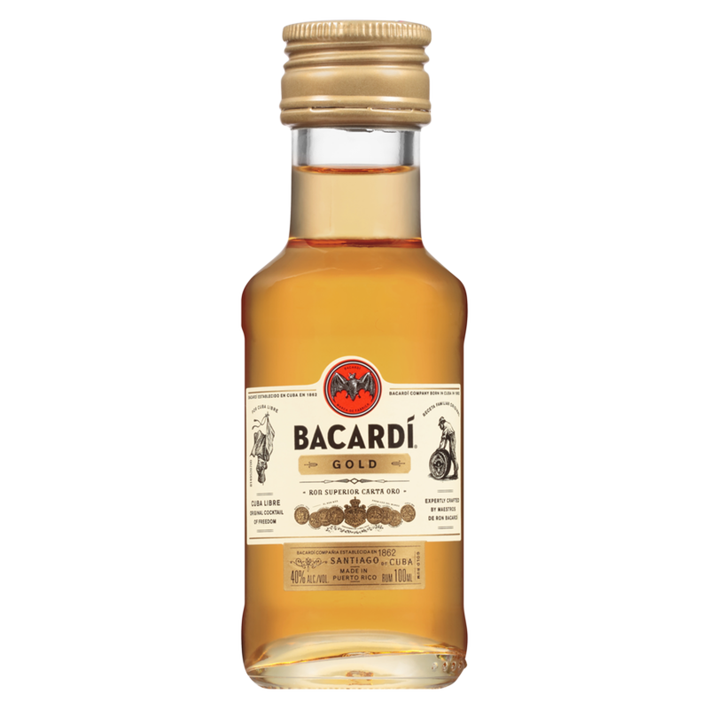 Bacardi Gold Rum 100 ml