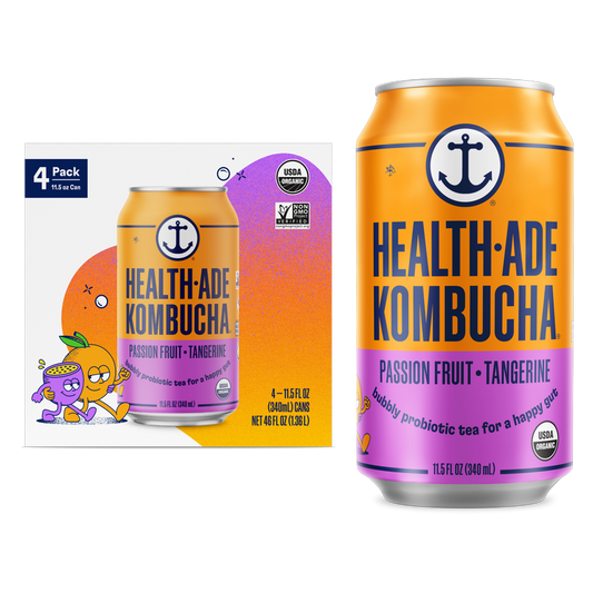 Health-Ade Passion Fruit-Tangerine 4pk 11.5oz Can