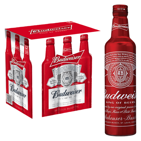 Budweiser 12pk 16oz Bottle 5.0% ABV
