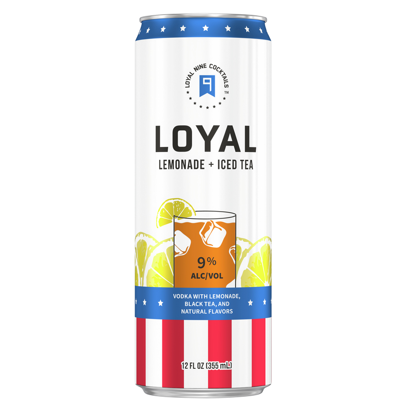 Loyal 9 Lemonade & Iced Tea 4pk 12oz 9% ABV