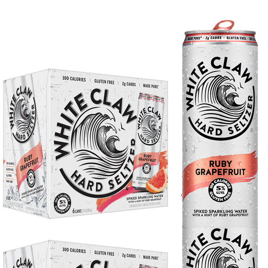White Claw Seltzer Grapefruit 6pk 12oz Can 5.0% ABV