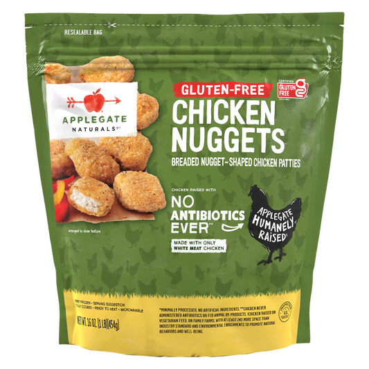 Applegate Natural Gluten Free Family Size Chicken Nuggets 16 oz
