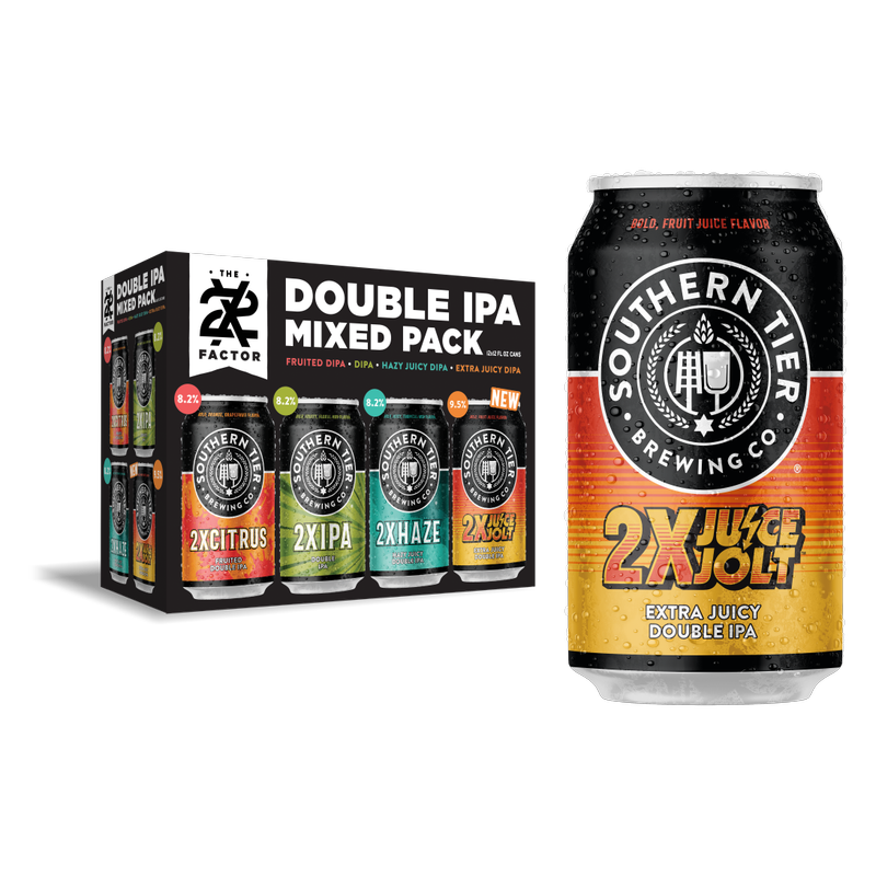 Southern Tier 2X Factor Double IPA Mixed Variety Pack 12pk 12oz Can 8 ...
