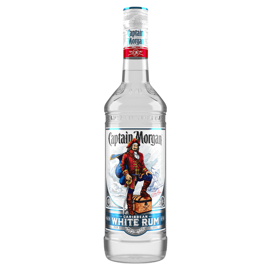 Captain Morgan White Rum 750ml (80 Proof)