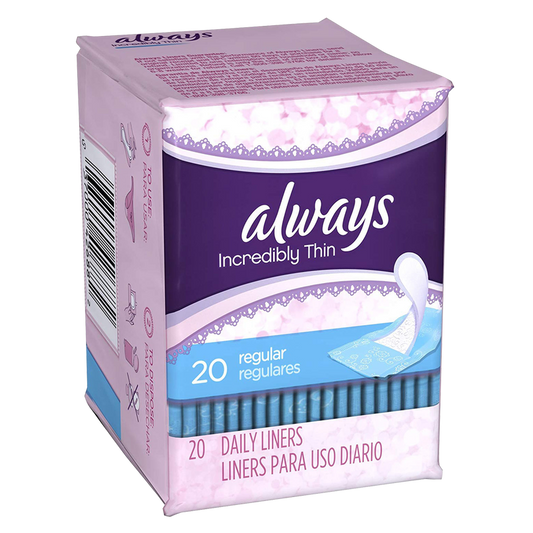 Always Thin Unscented Daily Liners 20ct