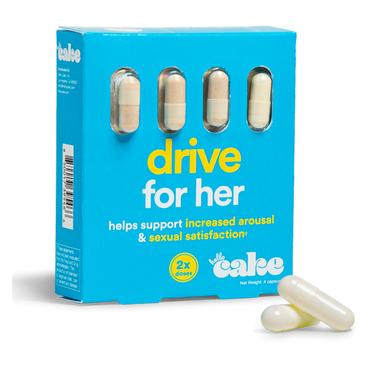 Hello Cake Sex Drive For Her Supplements 4 ct