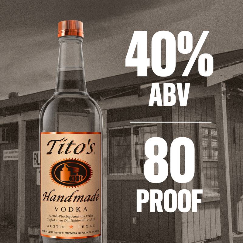 Tito’s Handmade Vodka 4pk 50ml (80 Proof)
