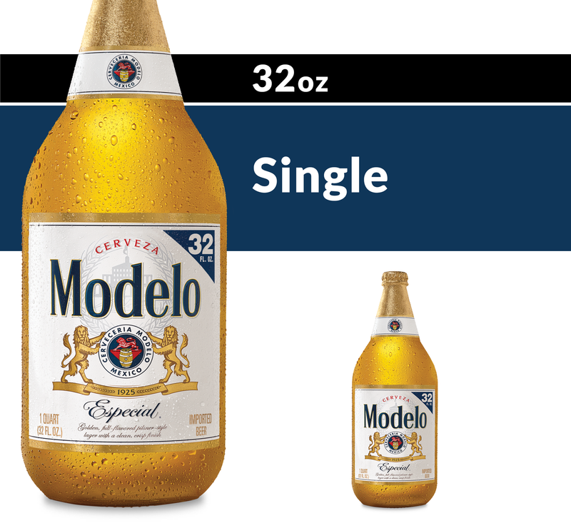 Modelo Especial Single 32oz Btl 4.4% ABV
