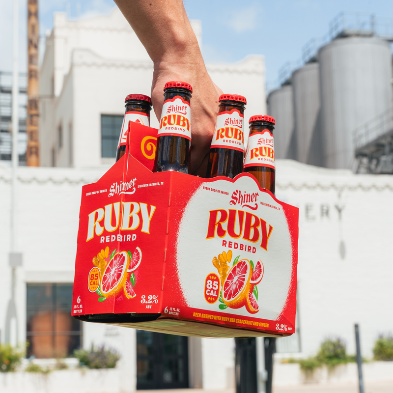 Shiner Bock Ruby Redbird 6pk 12oz Btl 4% ABV