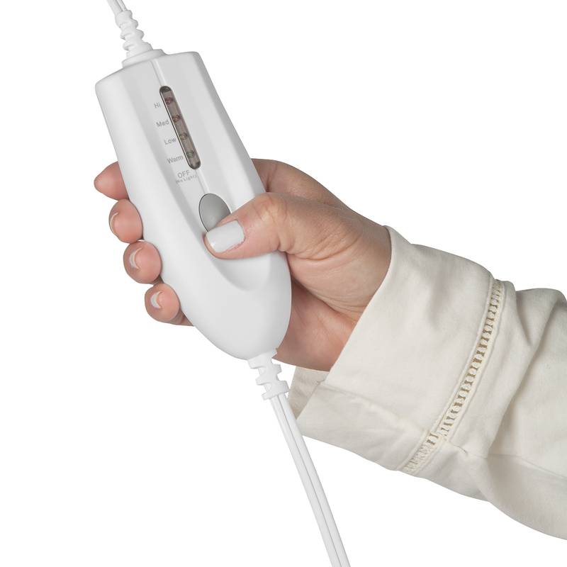 TheraCare Deluxe Heating Pad in Gray