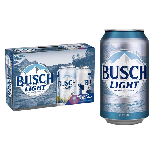 Busch Light 24pk 12oz Can 4.1% ABV