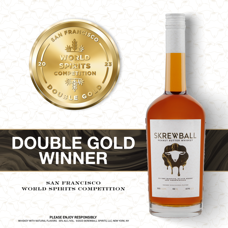 Skrewball Peanut Butter Whiskey 1L (70 Proof)