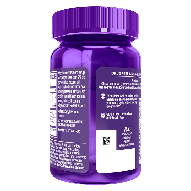Vicks ZzzQuil PureZzzs Melatonin Gummies 48ct