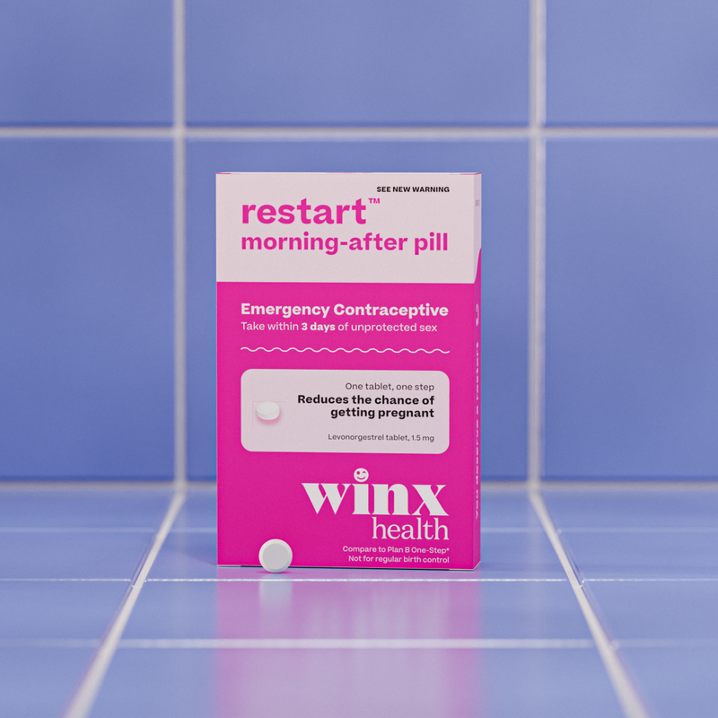 Winx Restart Morning-After Pill Emergency Contraceptive