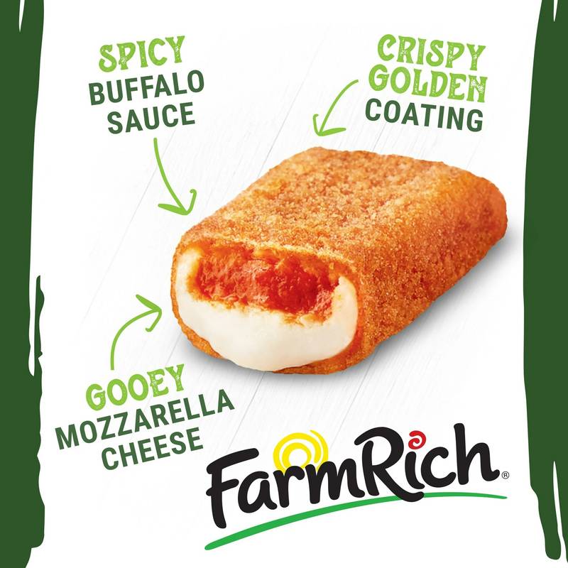 Farm Rich Stuffed Buffalo Cruncher, 18oz