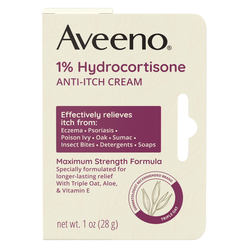 Aveeno Anti-Itch 1% Hydrocortisone Cream 1oz