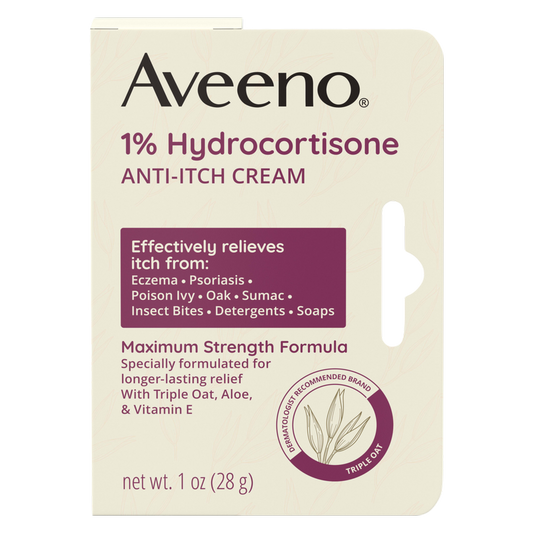 Aveeno Anti-Itch 1% Hydrocortisone Cream 1oz
