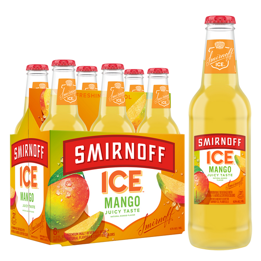 Smirnoff Ice Mango 6pk 11.2oz Btl