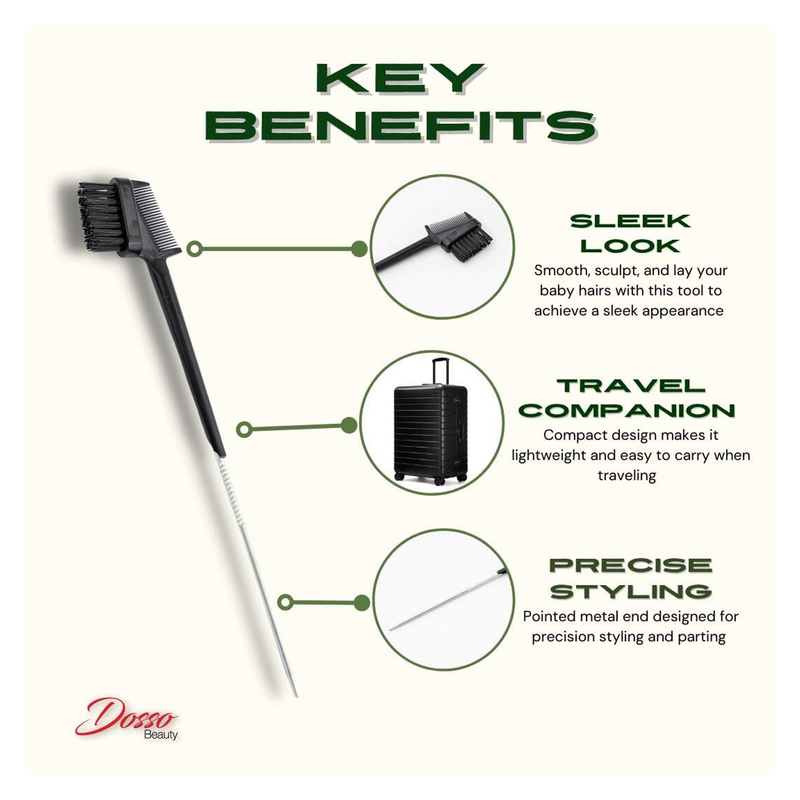 Dosso Beauty Edge Brush 1ct