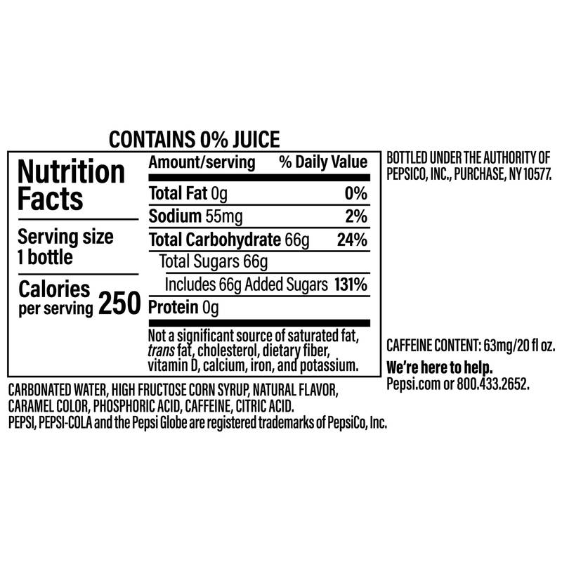 Pepsi Lime 20oz Btl