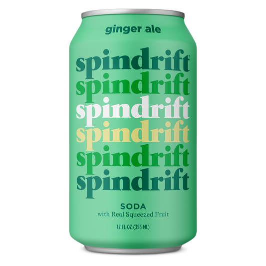 Spindrift Soda Ginger Ale 12oz Can
