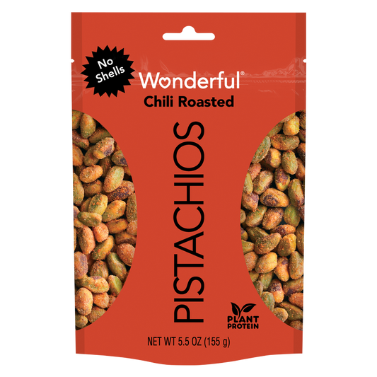 Wonderful Chili Roasted No Shell Pistachio 5.5oz