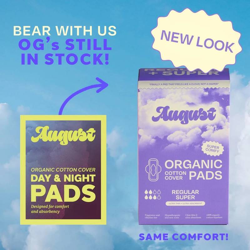 August Combo Combo Regular & Super Pads, 16ct