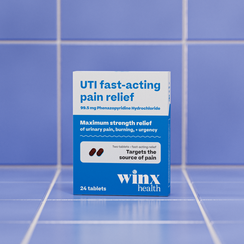 Winx Fast Acting UTI Pain Relief 24 ct