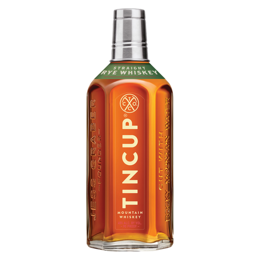 Tincup Rye Whiskey 750ml (90 Proof)