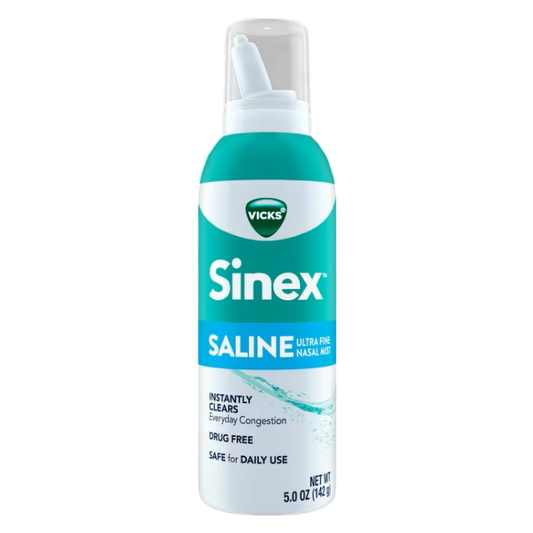 Vicks Sinex Saline Extra Strength Nasal Spray, Drug Free, 5 OZ