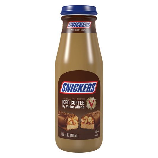 Victor Allen Snickers Iced Coffee 13.7oz Btl