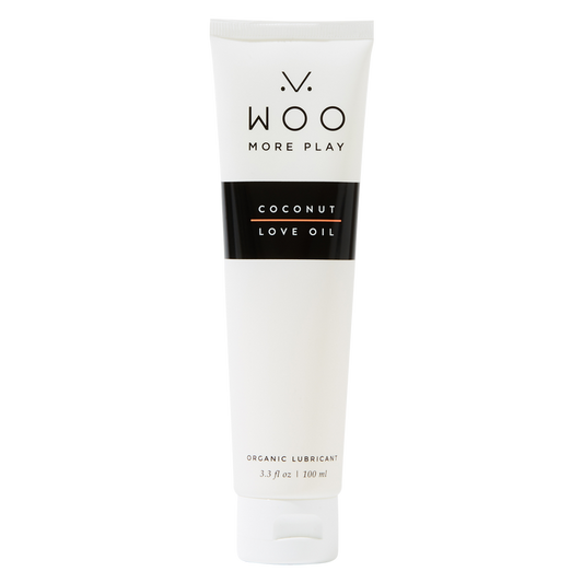 WOO More Play Coconut Love Oil Organic Lubricant