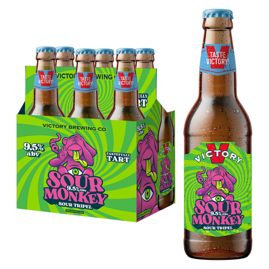 Victory Sour Monkey 6pk 12oz Btl 9.5% ABV