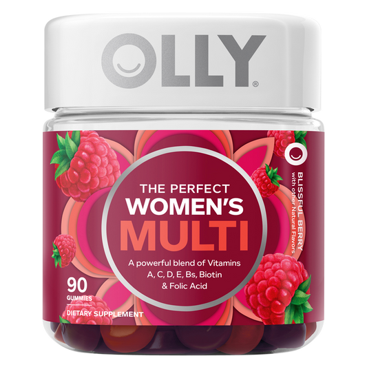 OLLY Women's Multivitamin Blissful Berry 90ct